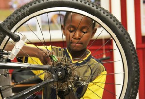 Wheel truing is a great way to take care of your bike while making it easier to ride. When you start adjusting your wheels, it's important to know where to start.